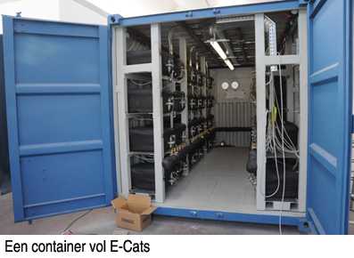 Een container vol E-Cats
